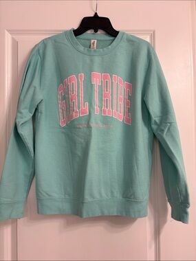 Girl Tribe Mint Crewneck Sweatshirt